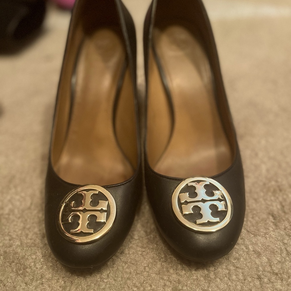 Tory Burch block heel shoes